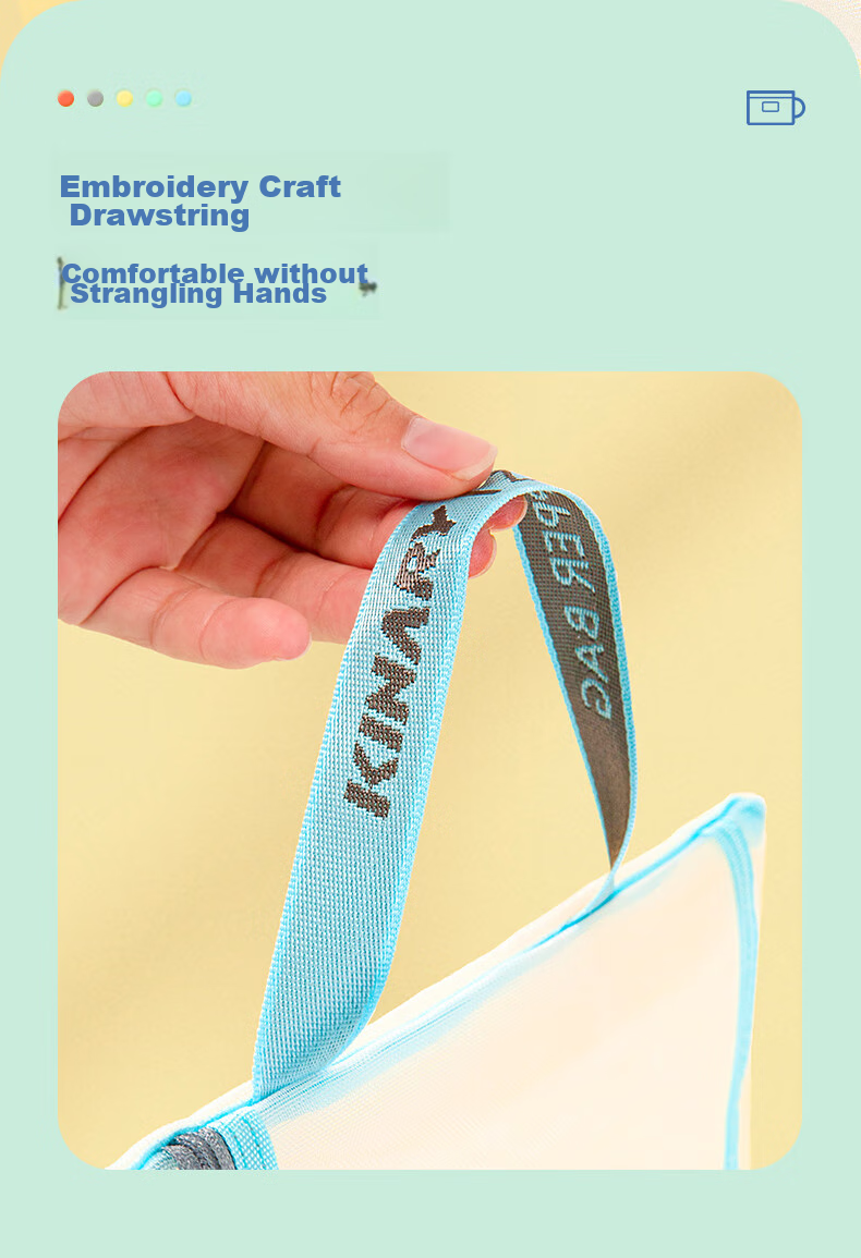 Jindeli 5 A4 Transparent File Folders for Elementary And Middle School Students, Subject Classification Pouches with Zipper, Book And Homework Storage Bags, Handheld Pouches for Stationery And Tutoring Supplies FB8779-5 9