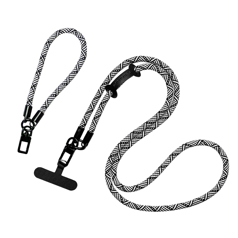 ALittleFlower Phone Lanyard Neck Strap Crossbody Thickened Accessory Case Outdoor Anti-Theft Cord Sports Travel Camera Phone Chain Strap Suitable for Huawei Mate80/X7 Series Zanma White Short