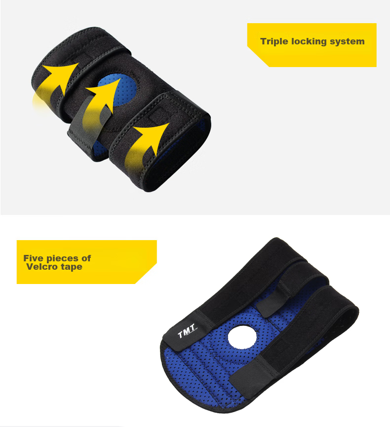 TMT Knee Brace for Sports, Warmth, Men And Women, Cold Legs, Running, Meniscus Injury, Arthritis, Specialized for Hiking, Basketball, Badminto 10