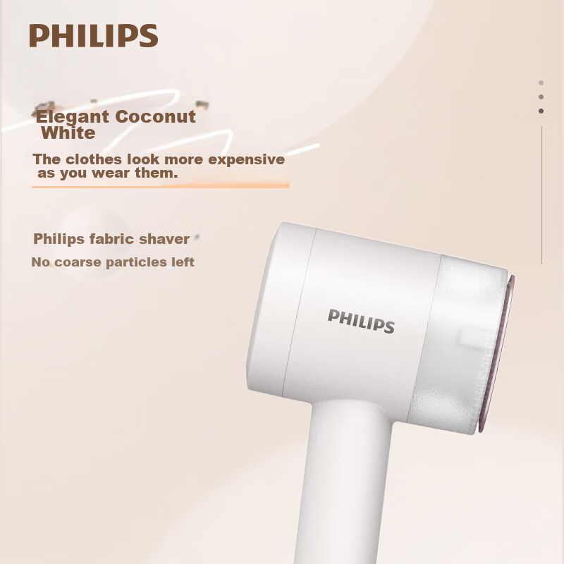 PHILIPS Lint Roller, Rechargeable Hair Remover, Ball Remover for Clothes, Home Use Ball Trimmer GCA2200/10, Autumn And Winter Lint Remover, Gift