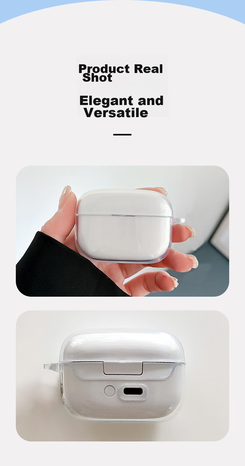 Masentek Earphone Protective Case for Sony LinkBuds Open Bluetooth Earphones TPU Soft Silicone Storage Cover Shockproof Transparent 13