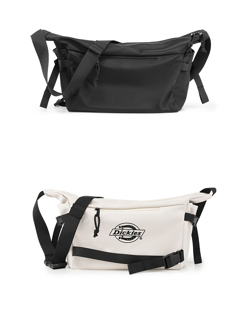 Dickies Crossbody Bag, Large Capacity Shoulder Bag for Men And Women, Multi-Compartment Lightweight Cycling Bag, DK Messenger Bag, Travel Satchel, Commuter Bag 13