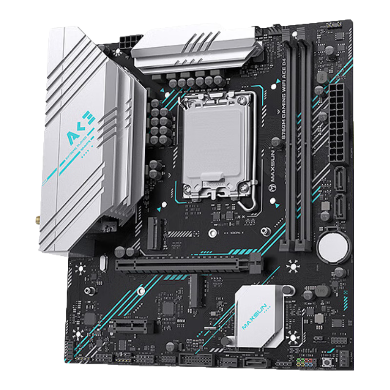 MAXSUN MS-B760M Gaming WIFI ACE D4 CPU 12490F/13400F/13600KF (Intel B760/LGA 1700)