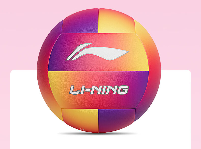 Li-Ning Volleyball Size 5 for Middle School Entrance Exam, Student-Specific Volleyball, Adult And Children's Hard And Soft Leather Training Volleyball for Men And Wome 9