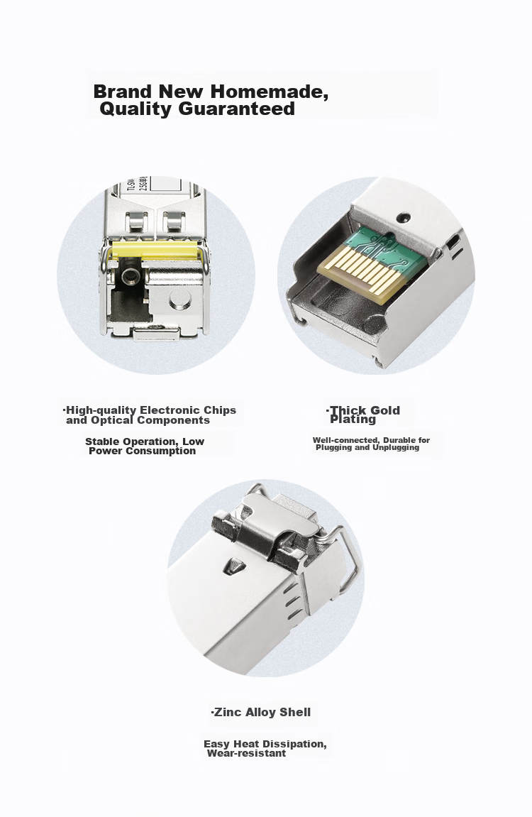 TP-LINK 2.5G Single-Mode Single-Fiber SFP Optical Module, Fiber Optic Transmission, TL-SM411LSA 2