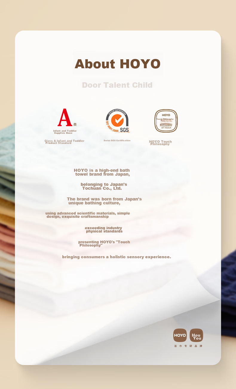 HOYO Japanese Small Cotton Handkerchief for Children, Face Towel And Drool Cloth, Pack of 5, Pink/Thousand Grass/Yellow Cream/Gray/White Sports 12