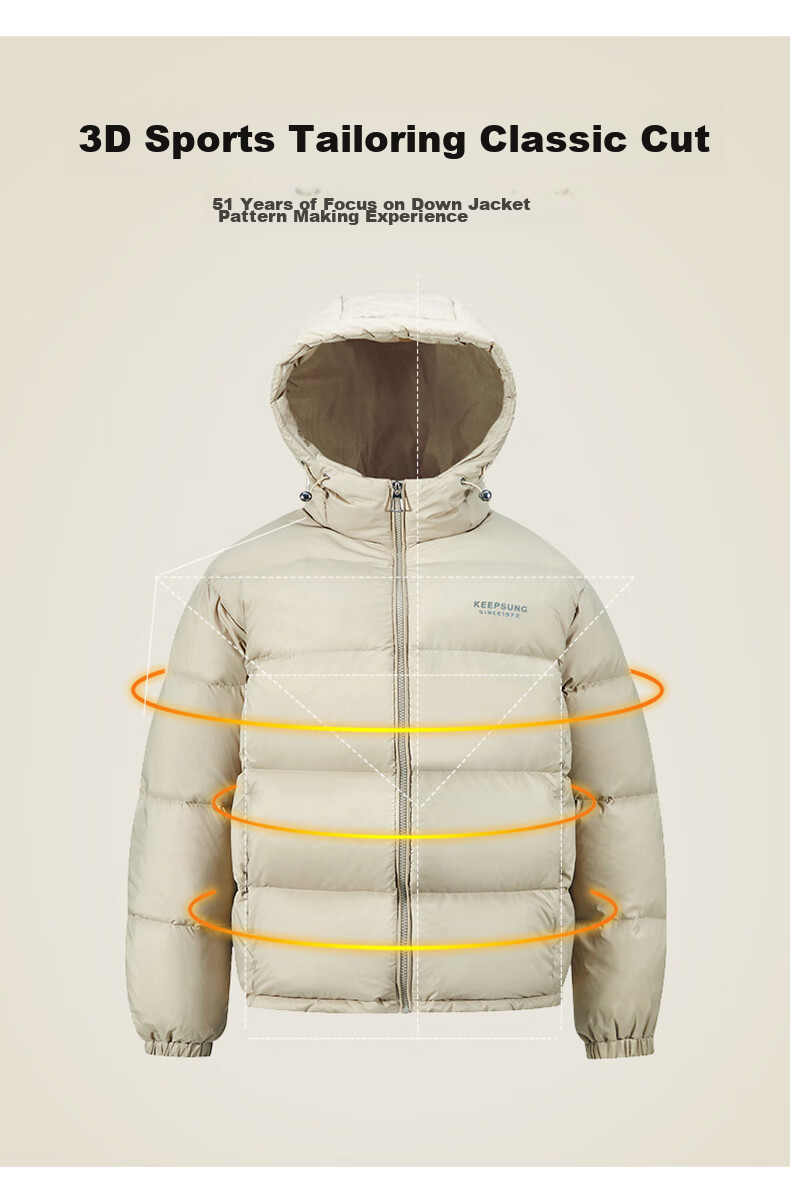 Yalu Waterproof, Windproof, And Dirt-Resistant Short down Jacket for Women, New Winter 2026 Style with Hood, Heat-Retaining And Warm Puffer Coat, Sold by JD 2