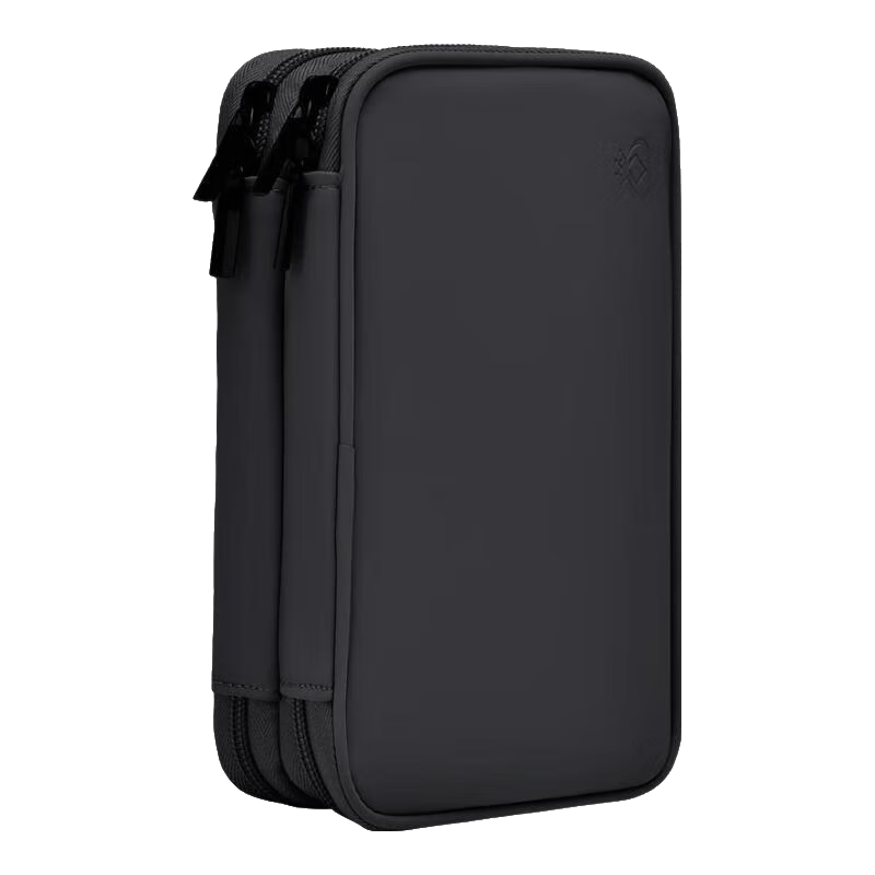 Milooky Power Bank Storage Bag, Data Cable Charger Portable Large Capacity Mobile Phone Charger Protective Case, Digital Accessory Bag