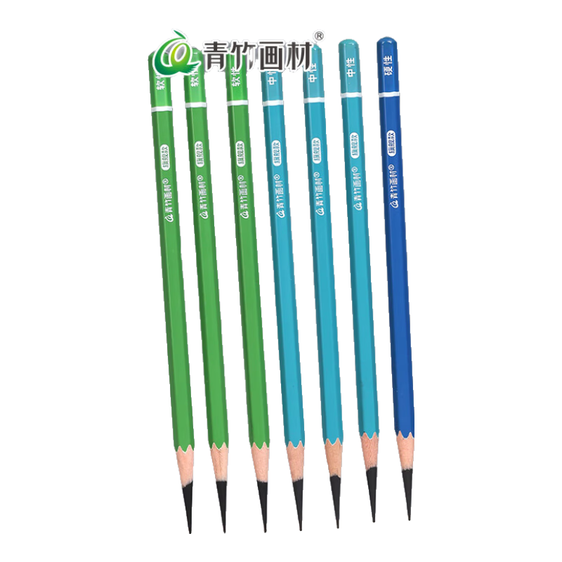 CHINJOO Charcoal Pencil, Art-Specific Sketching Pencil, Quick Drawing Tool, Professional Equipment for Art Exams, Qingzhu Charcoal Pencil, Medium Charcoal Art Sketching Pencil, Art Exam Tool