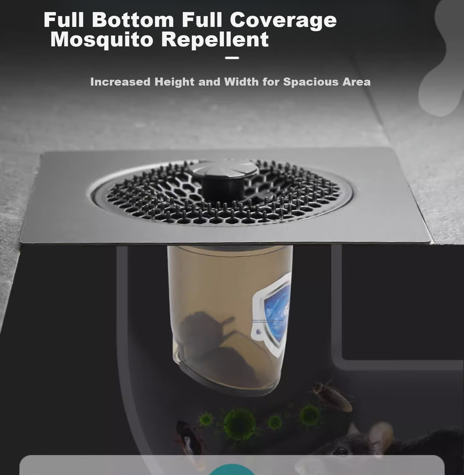 Pollock Drain Anti-Odor Core, Bathroom Drain Pipe, Sewer Anti-Odor Device, Insect And Odor Prevention Drain Core, DLXS 6
