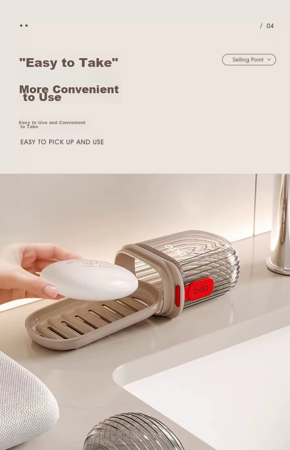 BDO Folding Clothes Hanger Travel Essential for Business Trips, Travel, Students, Home Use, 3 Hangers with Free Soap Dish 7