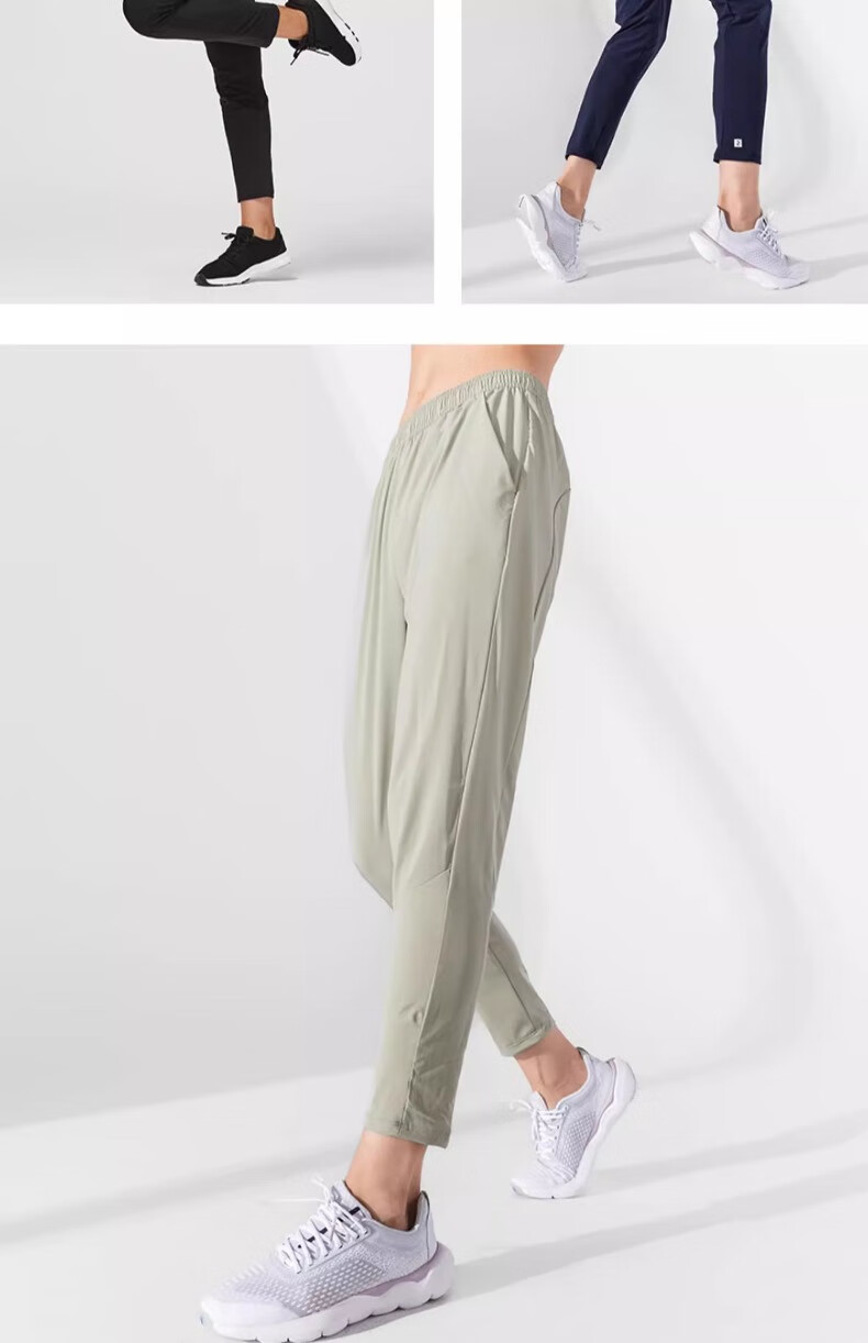 DECATHLON Women's Sports Pants, Quick-Drying, for Running, Training, Fitness, Hiking, Loose-Fitting, Casual, Straight-Leg Trousers, Summer Style, Model Number 5175182 14