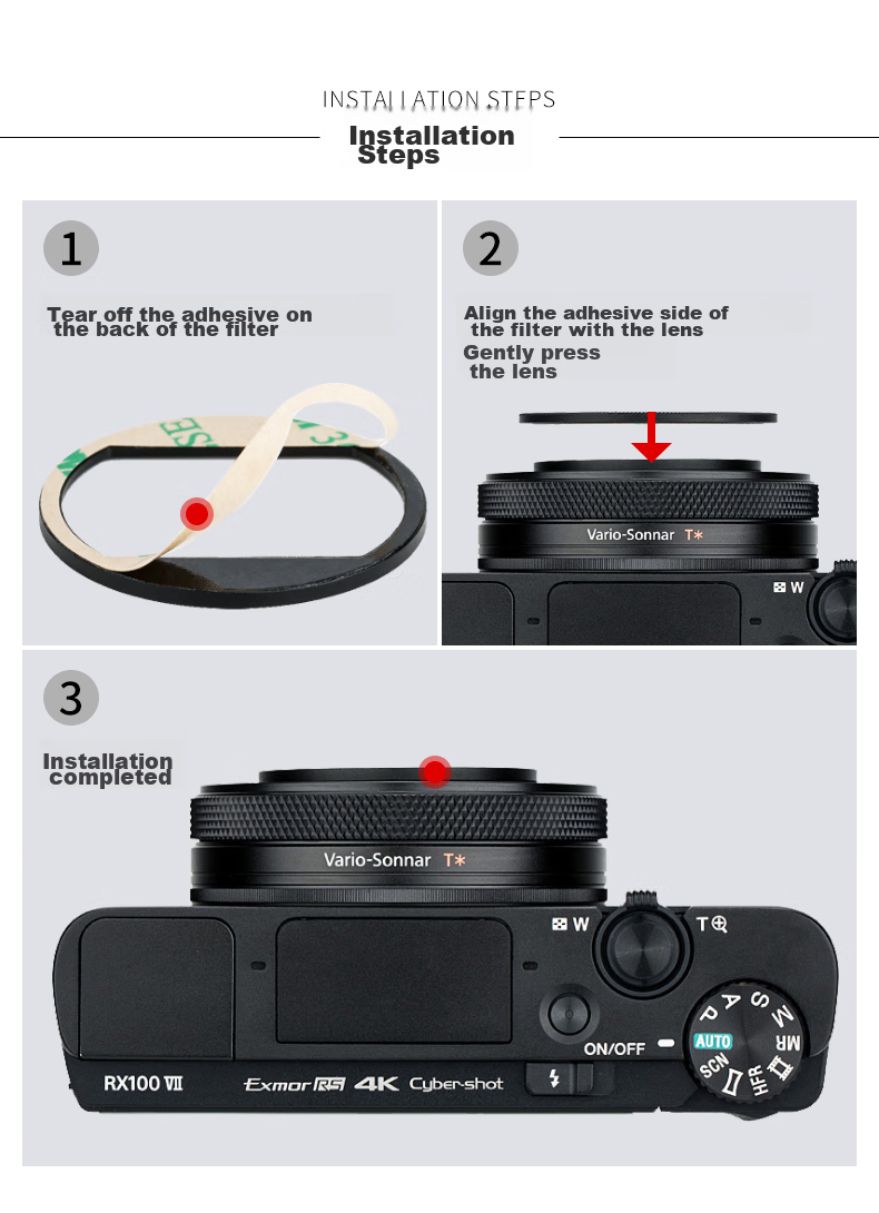 JJC Suitable for Ricoh GR4 UV Filter, GR4 HDF Lens Protector, GR2 GR3 GR3X HDF Filter, Mirrorless/camera Accessories 3