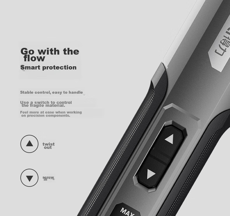 Deli Electric Screwdriver, Compact Household Screwdriver, Rechargeable Repair Tool Set, Screwdriver Machine 9