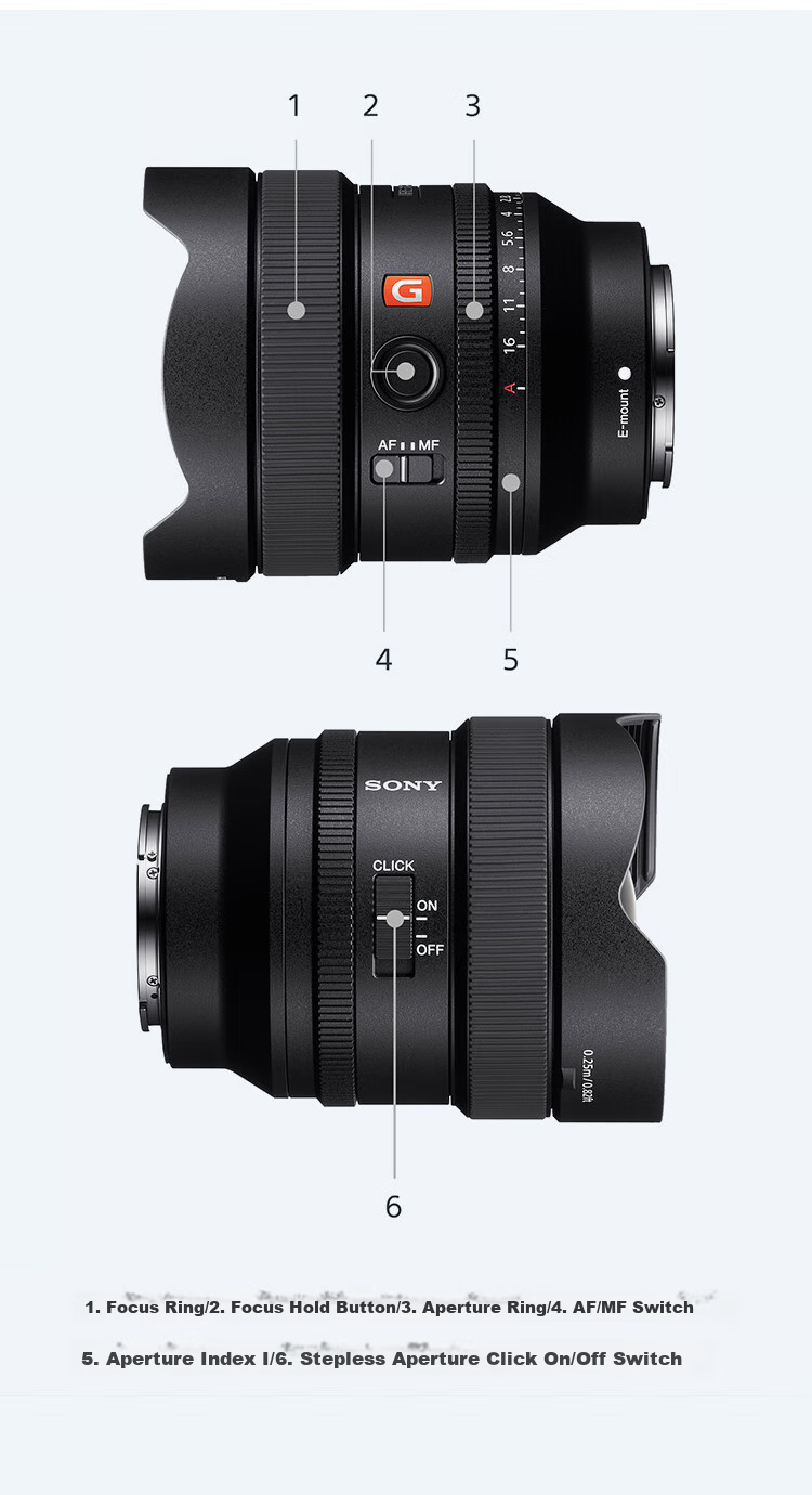SONY FE 35mm F1.4 GM Full-Frame Large Aperture Prime G Master Lens (SEL35F14GM) 10