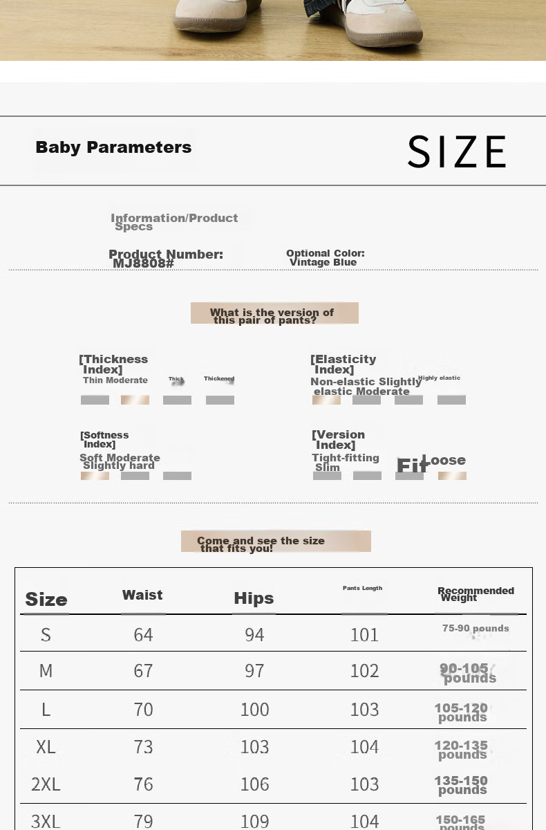 LangSha [New Retro Moisture-Wicking] Women's Jeans, Spring And Autumn Style, Slim-Fit High-Waist, Slimming Loose-Fit Wide-Leg Pants with Draping Effect 10