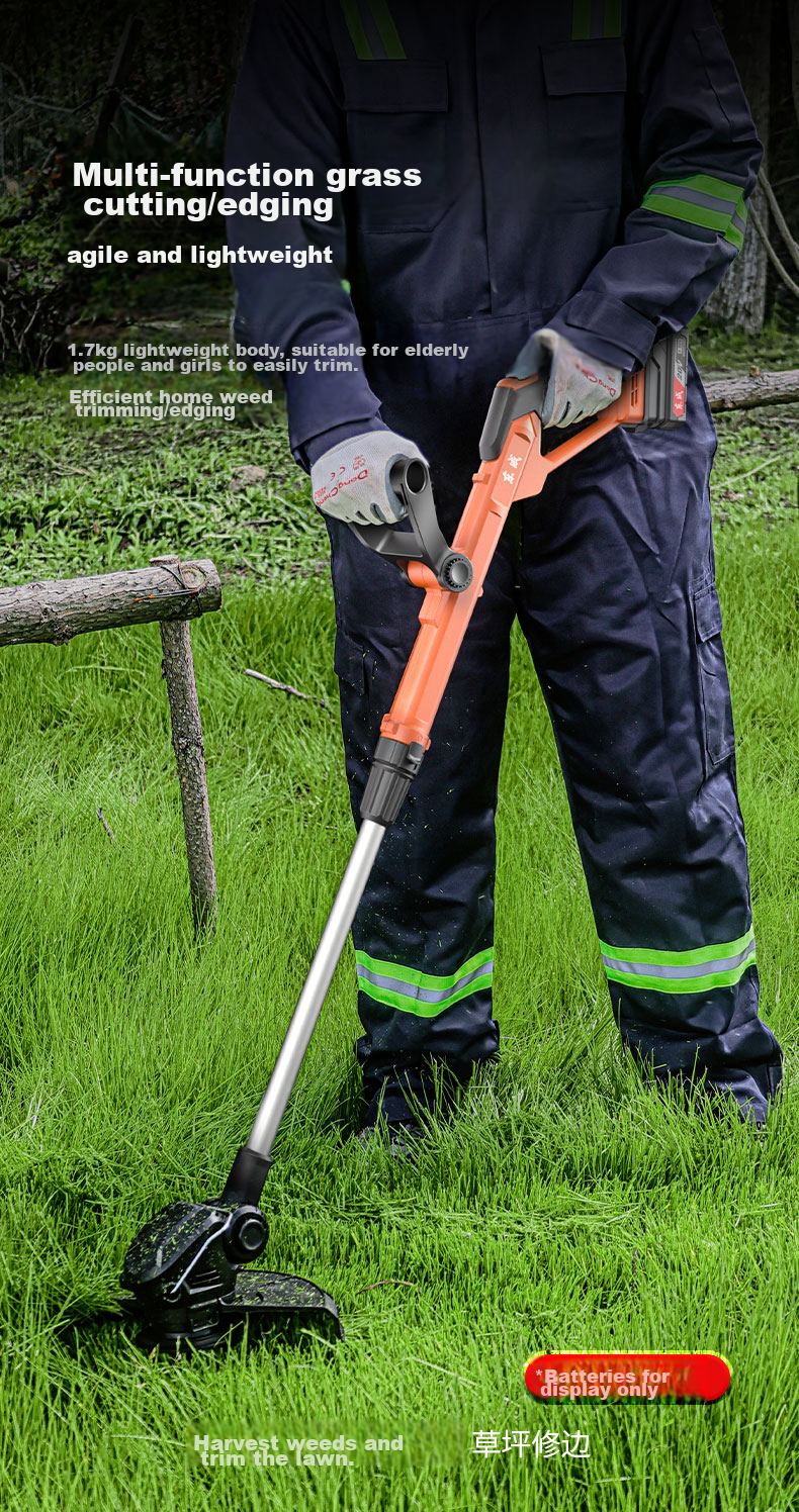 Dongcheng Electric Lawn Mower, DCYM20101 Bare Tool, Small Household Grass Trimmer, Weed Cutter, Grass Shredder 4