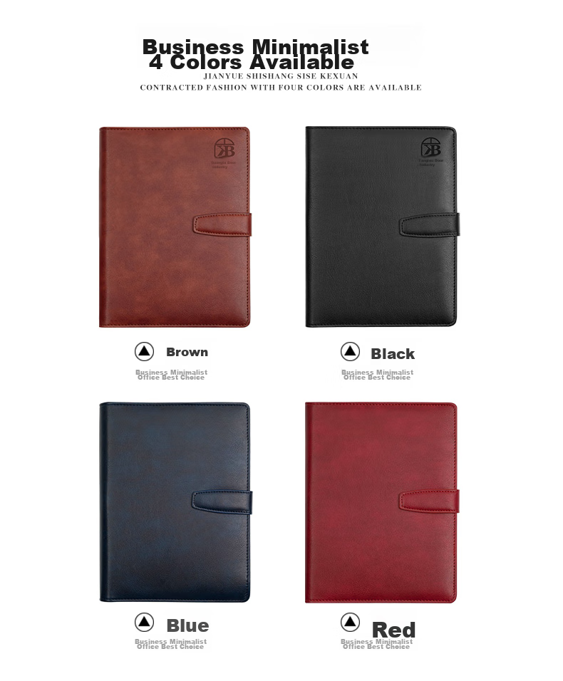 Faramon Loose-Leaf Notebook Stationery, A6 Business Office Notepad, Small Loose-Leaf Notebook, Portable Leather Journal, A6-Brow 6