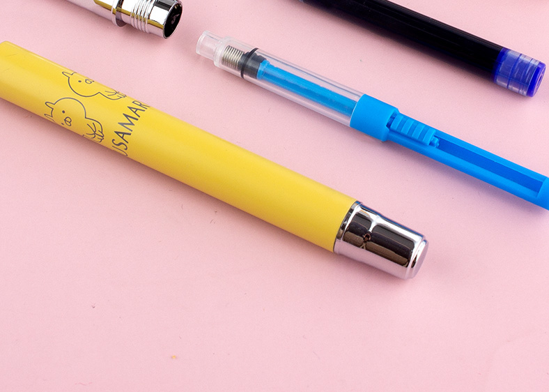 HERO Fountain Pen, Student Cartoon Stationery for Third Grade Posture Correction And Daily Writing Practice Set, Women's Style, 6-Piece Set (Random Colors) 4