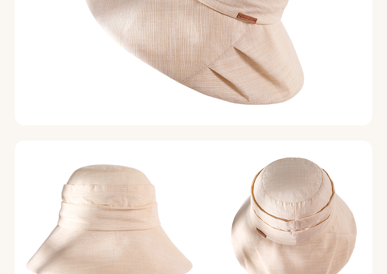677888 Summer Sun Hat for Women Korean Style Large Brim Sun Protection Hat 17