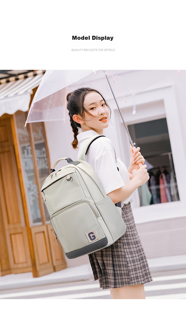 GOLF Backpack for Men, Casual 15.6-Inch Laptop Bag, School Bag for High School And College Students, Travel Bag for Men And Women, Black 27