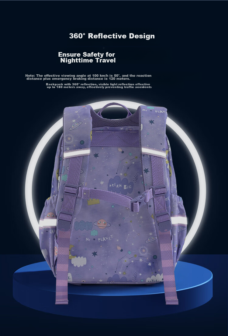 KALA·Y Backpack, Ultra-Light Outdoor Travel Bag for Primary School Students, Suitable for Grades 1-3 Children, Lightweight Casual Backpack for Boys And Girls 10