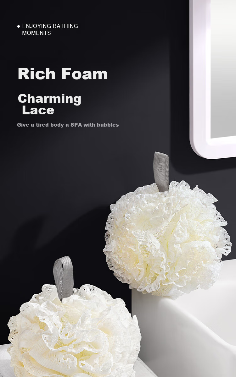 Creative Art Bath Sponge, Shower Loofah, Bathing Tool, Men's Exfoliating Washcloth, Large Bath Ball, Flexible Elastic Ball, Bath Flower, 1 Piece 1