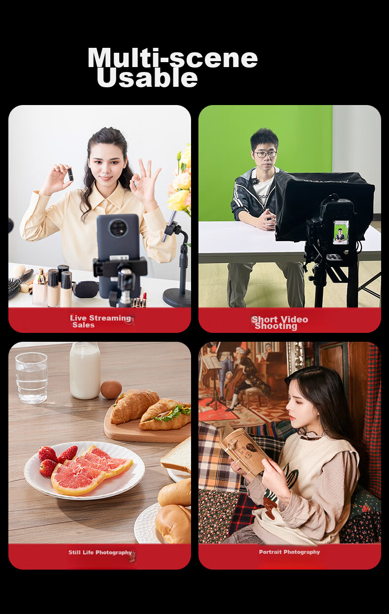 Hakutatz XL-200W Softbox Kit, Live Streaming Fill Light, Professional Photography Lighting, Soft Sunlight Lamp, Continuous Light, Children's Photography, Video Portrait, Streamer Clothing, Light Box Equipment 4
