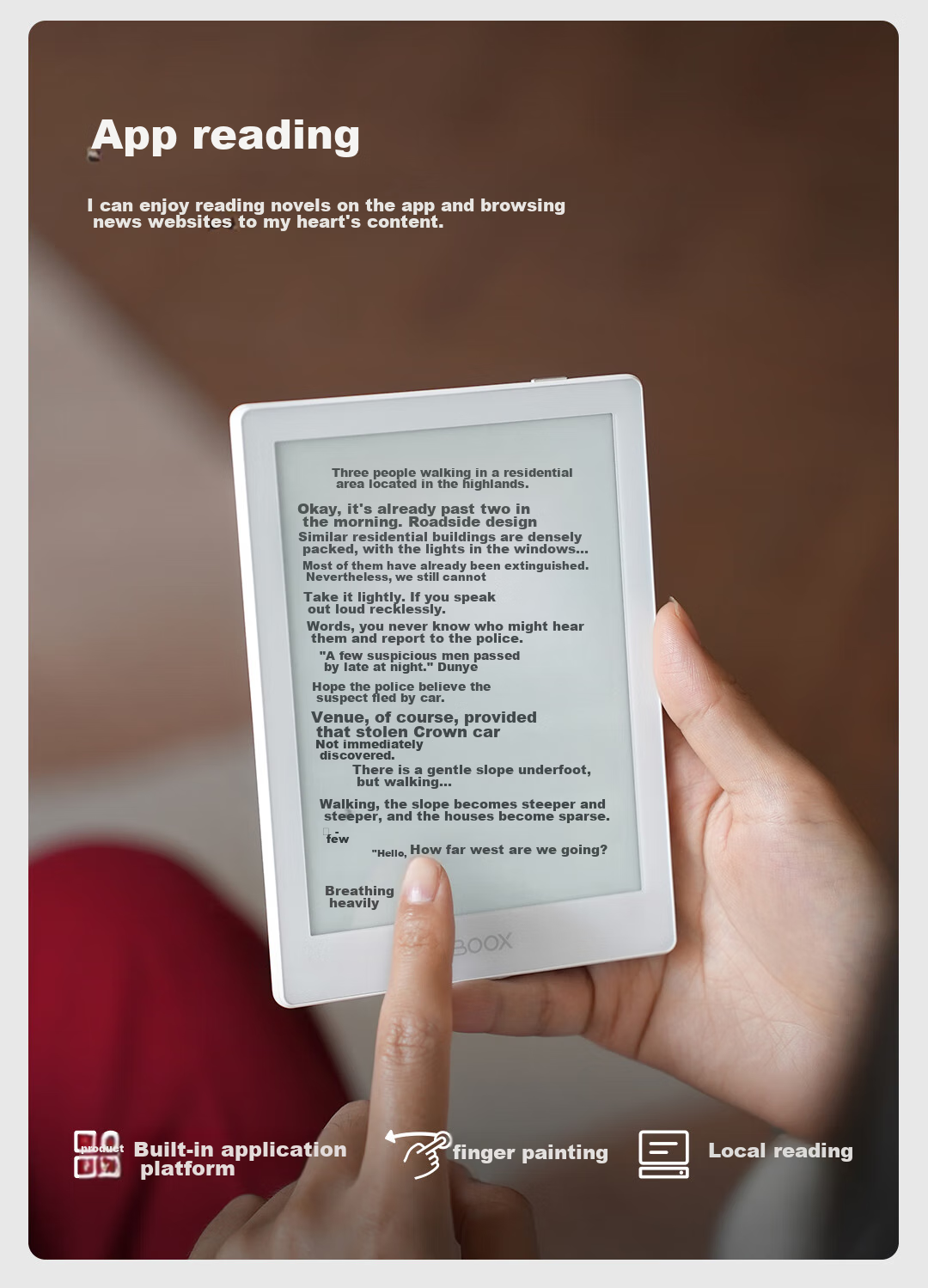 BOOX Poke7 Pro 6-inch E-Reader E-Ink Screen Electronic Paper Small Portable Reading Tablet Starry Sky 9