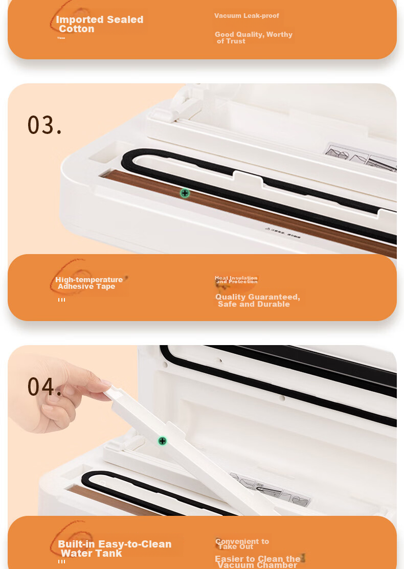 Deli Home And Commercial Vacuum Sealer, Small Vacuum Packaging Machine, Food Sealing Machine, Fully Automatic Vacuum Machine, Wet And Dry Dual-Use Vacuum Preservation Sealing Machine LM666 18