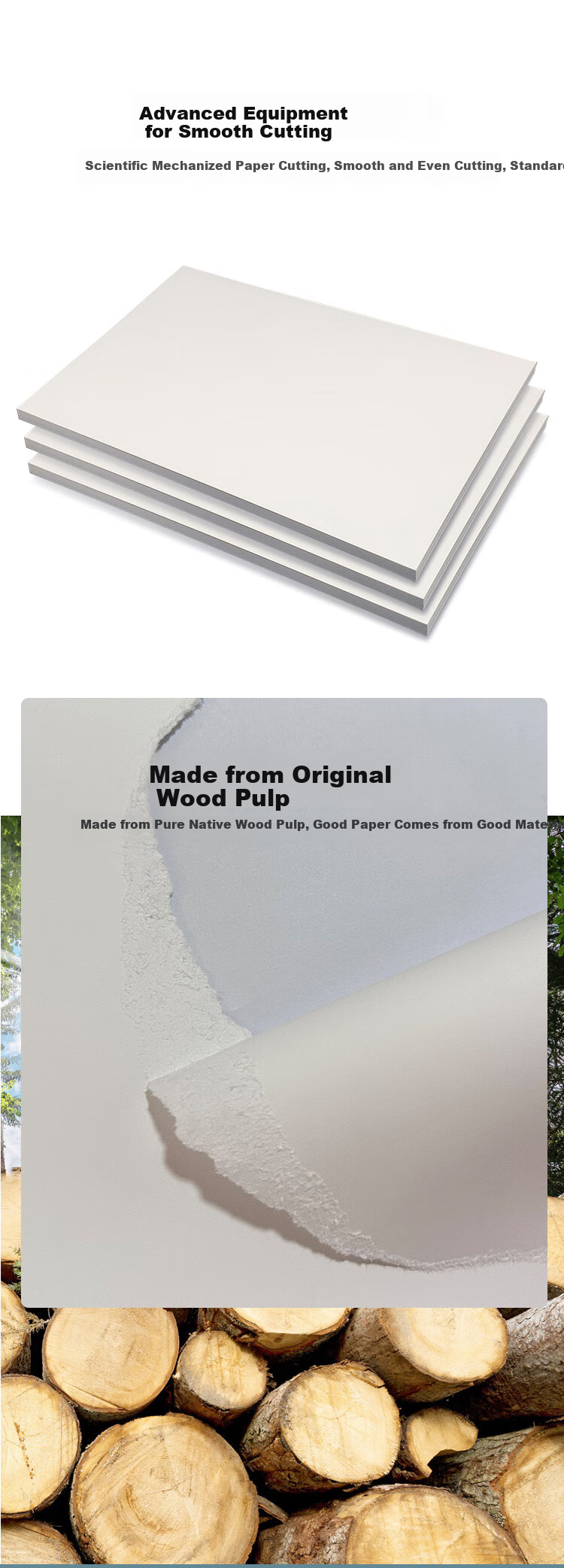 DOCON 240g A3++ Dutch White Cardstock, 100 Sheets, Machine Binding, for Bids, Documents, Covers, DIY Crafts, Drawing, Printing 4