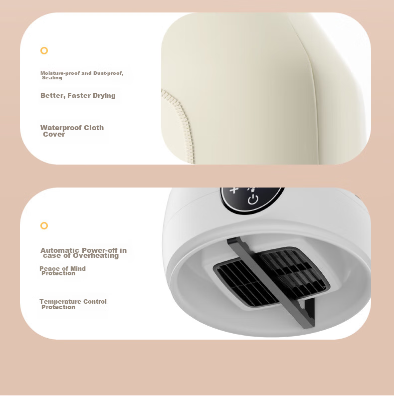 AUX [Ziguang Sterilization + Digital Display] Portable Clothes Dryer, Travel Drying Machine, Foldable Compact Home Use Clothes Dryer for Baby Clothes And Underwear, Disinfection Dehumidification Dormitory Clothes Drying Gadget 21