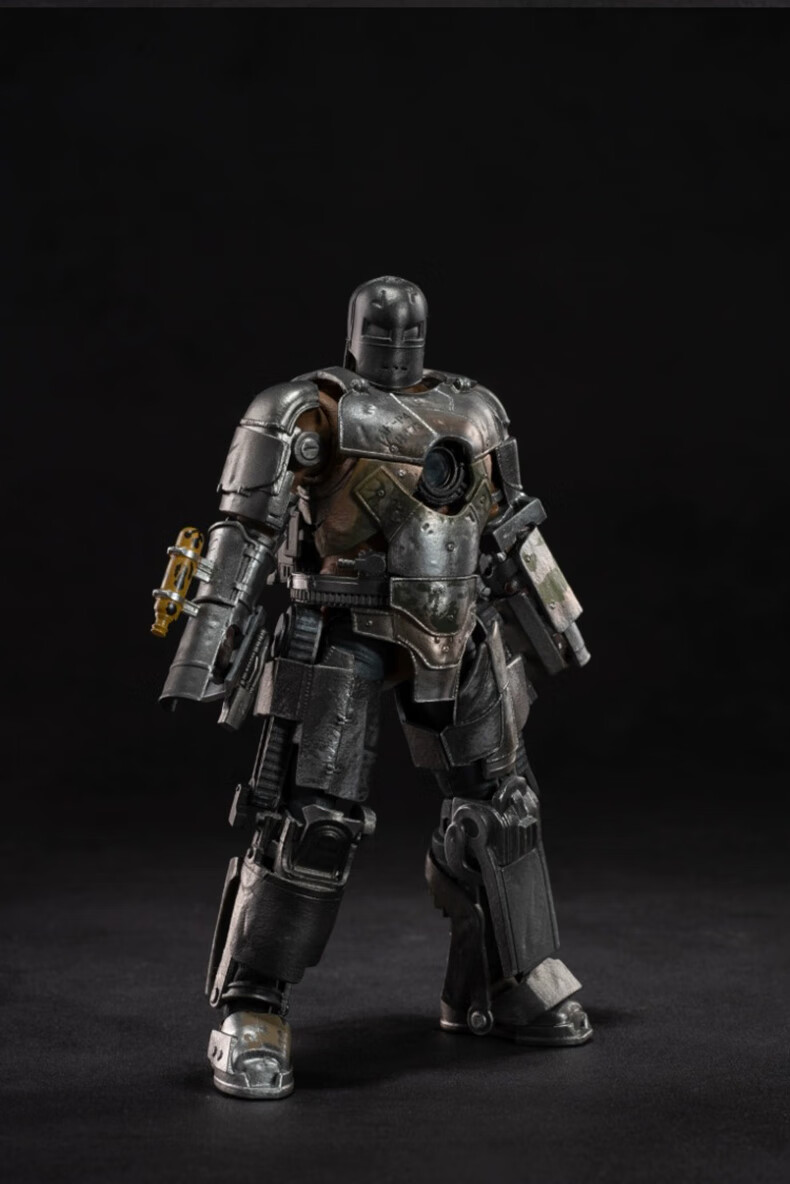 Marvel Iron Man MK1 Action Figure, 10th Anniversary Edition, Movable Model, Birthday Gift 9