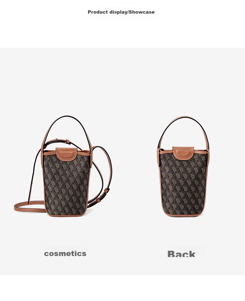 DISSONA Lucky Charm Bag, Women's Handbag, Shoulder Crossbody Bag, Tote Bucket Bag, Small Purse 15