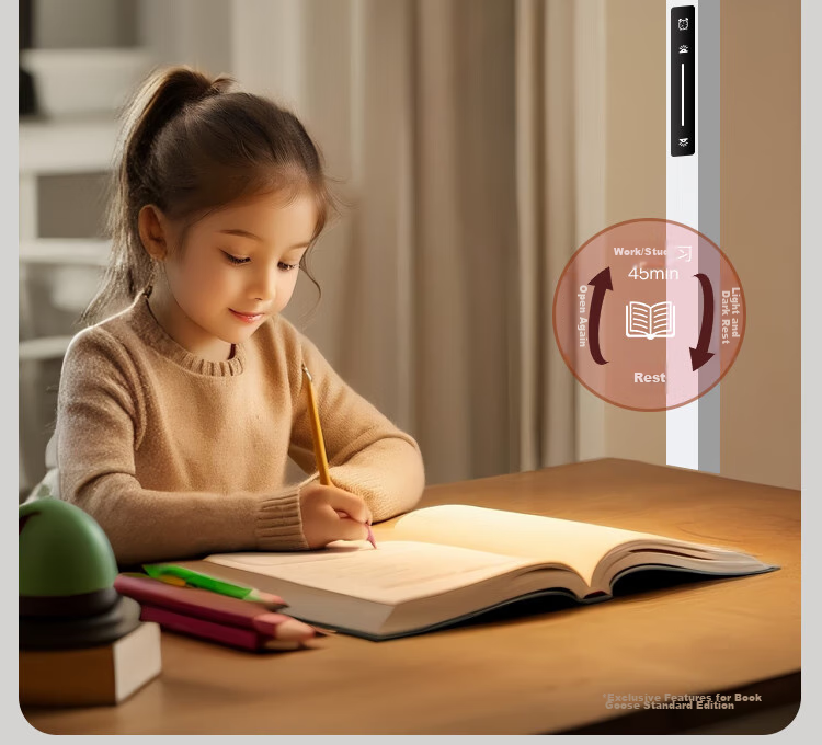 Foshanzhaoming Large Eye Protection Floor Lamp, Home Full Spectrum Standing Study Lamp, Shuyan Pro 100W 26
