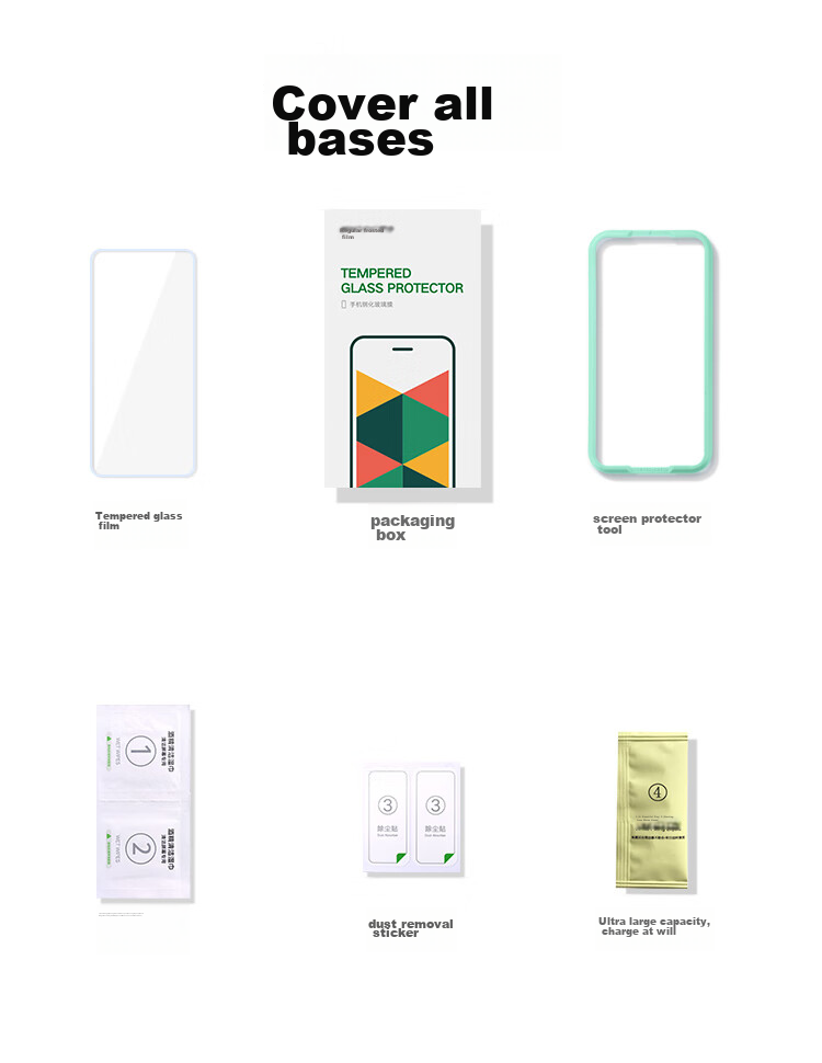 UGREEN Tempered Glass Screen Protector for Xiaomi 13, Full Coverage No Black Border, Ultra-Thin HD Clear, Shatterproof Anti-Fingerprint Anti-Sweat Smooth Touch Screen Protector 17