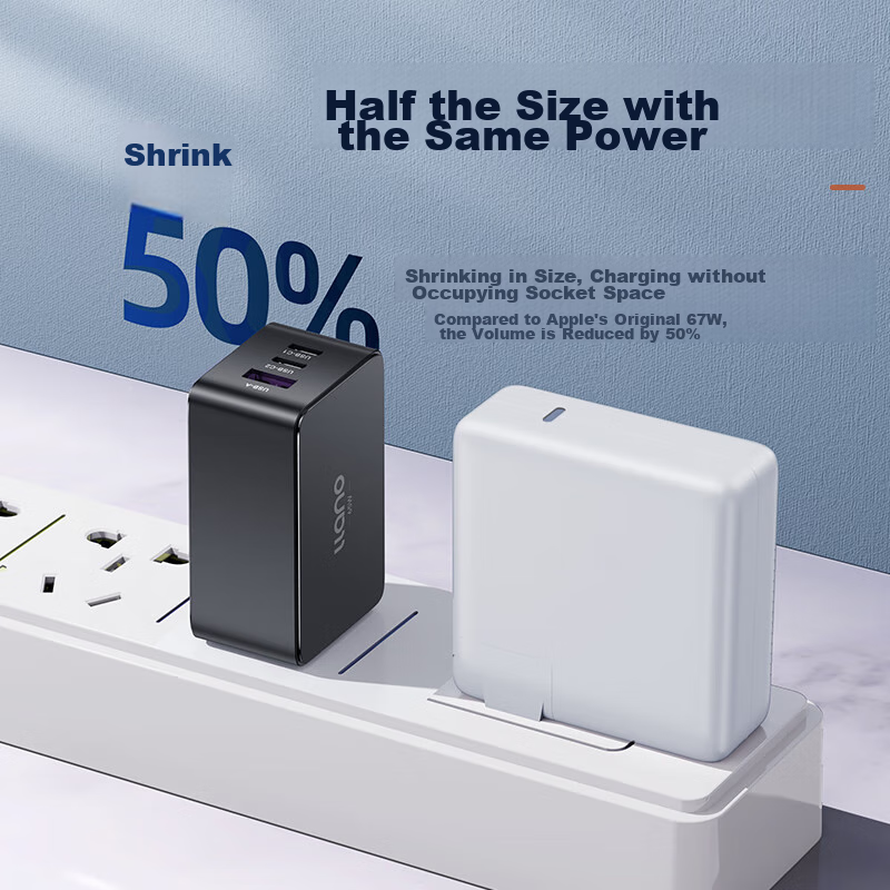 Llano 65W GaN зарядное устройство для ноутбука, Type-C кабель, быстрая зарядка PD, совместимое с MacBook, Xiaomi, Huawei, Lenovo, Apple, адаптер питания