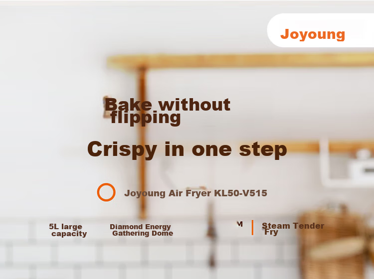 Joyoung 5L Multifunctional Smart Air Fryer Large Capacity Oil-Free Fryer KL45-VF501 1