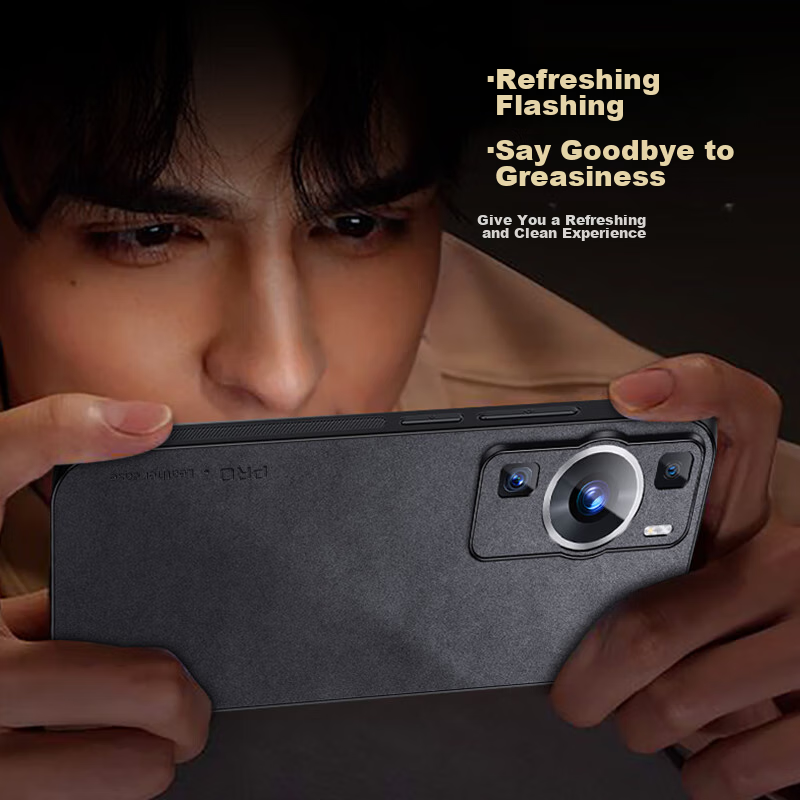 Чехол для Huawei P60 Shangsu, противоударный, с защитой камеры, из силикона, черный