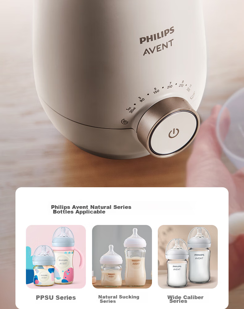 AVENT Philips Baby Bottle Sterilizer Steam Disinfector Cabinet, Bottle Warmer, Milk Formula Maker, Milk Warmer with Dryer 14