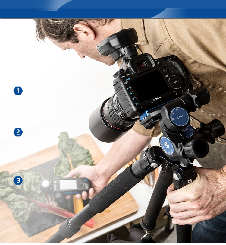 Benro GD3WHK Three-Dimensional Gear Head for Mirrorless And DSLR Cameras, Architectural Starry Sky Low-Angle Panoramic Macro Photography And Videography Tripod 2