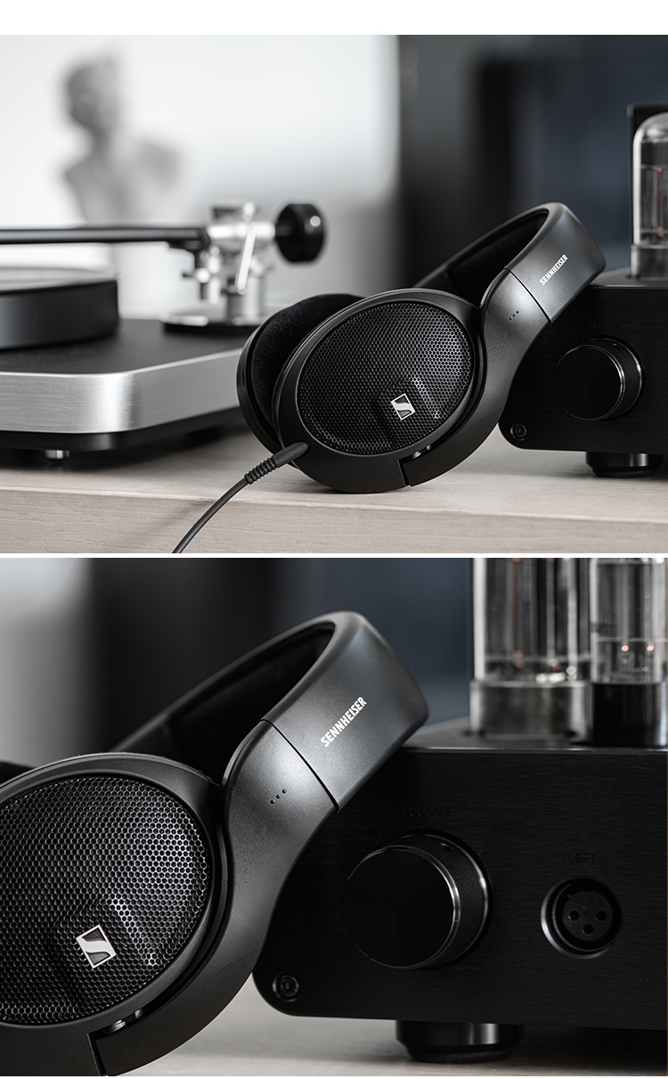 Sennheiser HD560S HiFi Headphones, Wired High-Fidelity Music Earphones, Open-Back Over-Ear Gaming Headset, Gift 9