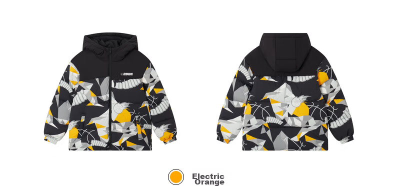 361° Kids Down Jacket 2025 Winter Boys Hooded Thickened Windproof Warm Coat Black 140 29