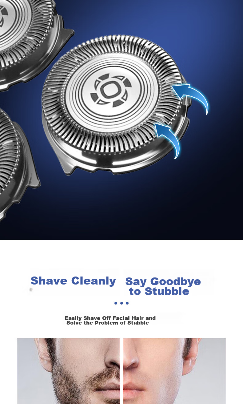Lelandi Replacement SH50 Blade for Philips S5000 Series Shaver S5080 S5351 S5210 S5380 Carmen Accessories L8326 3