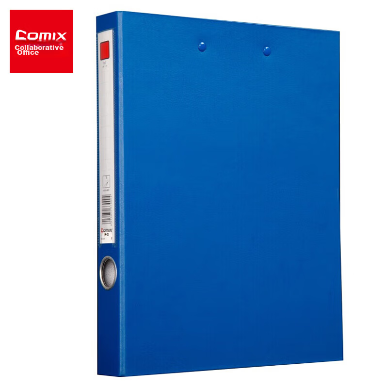 COMIX A4 Long Clip + Board Clip, Cardboard File Folder/document Folder/blue NO.333