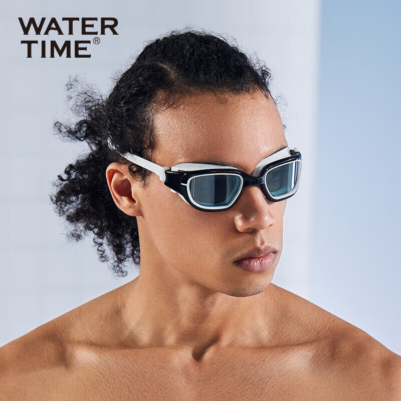 Очки для плавания WATERTIME, для близоруких, с большим увеличением, антифог, для мужчин и женщин, 800 градусов
