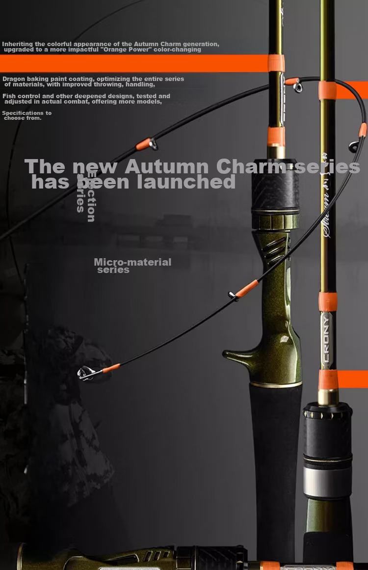CRONY Autumn Stream 2nd Generation UL Ultra-Soft Action Lure Rod, Micro-Ejecting Bass Rod, Micro-Gun Handle, 1.83 Meters, C602L 4