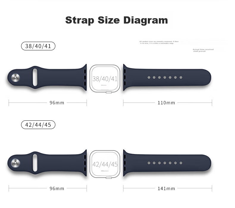 BHO [Over 1 Million Sold Online] Compatible with Apple Watch Band, Suitable for Apple Watch S12 Sports Band, IWatch S11/10/9/ultra4/se Silicone Strap 9