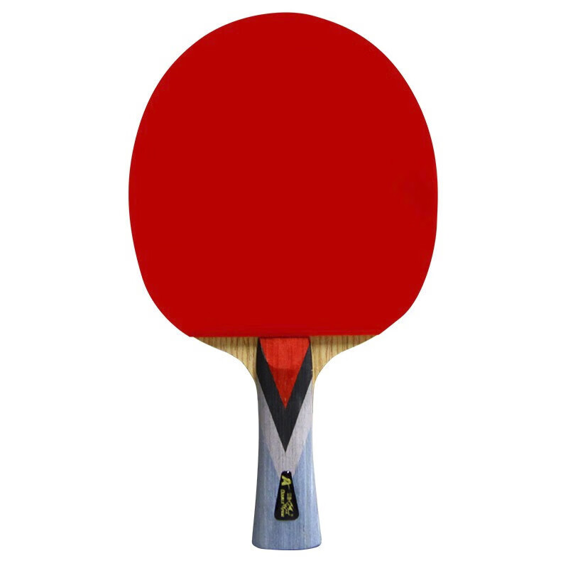 DOUBLE FISH Four-Star Table Tennis Racket with Horizontal And Vertical Grip Sold by JD (With 4 Balls/Beijing Warehouse Fast Delivery) 4A+C/E 5