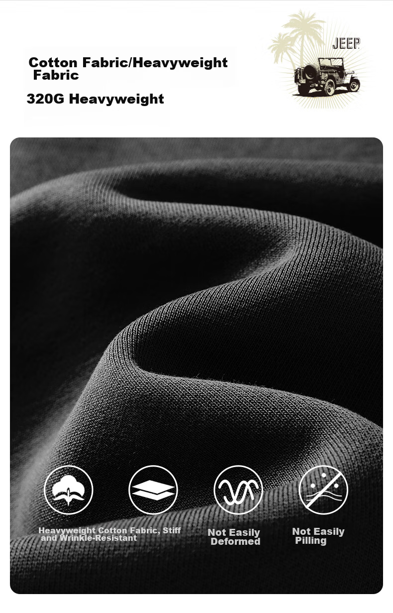 JEEP SPIRIT Men's Two-Piece Set for Autumn Wear, Loose-Fitting Stand-Collar Sweatshirt with Casual Pants, Athletic Running Outfit in Black, Slimming Effect 7